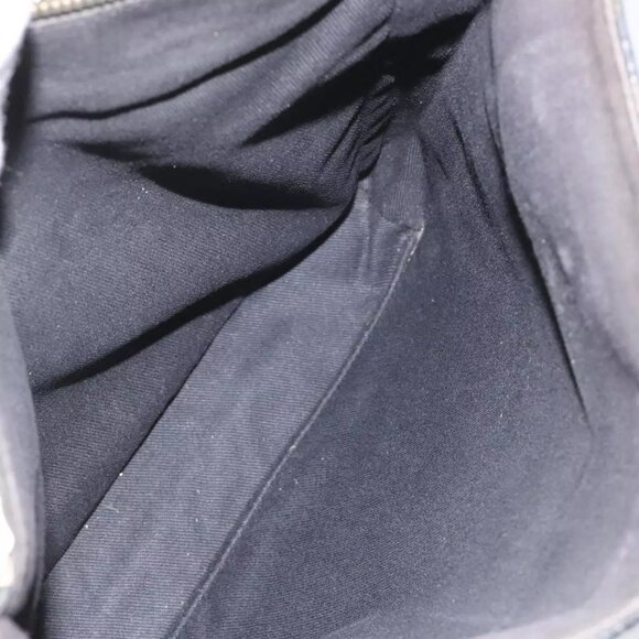 CELINE Macadam Canvas Tote Bag PVC Leather Black Auth BD844 - Picture 13 of 16